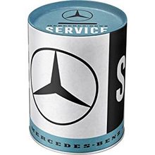 Nostalgic Art Plechová kasička - Mercedes-Benz Service