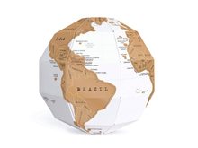 Stírací závěsný globus Scratch globe