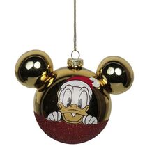 Disney Vánoční ozdoba - koule s ušima, motiv Donald, Kurt Adler