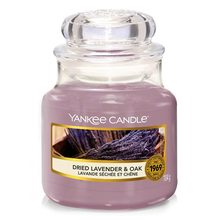 Yankee candle sklo1 Dried Lavender & Oak