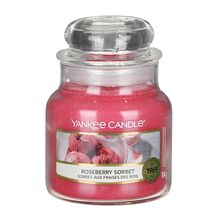 Yankee candle sklo1 Roseberry Sorbet